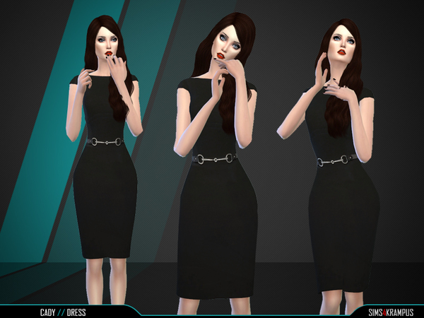 Sims 4 Cady Dress by SIms4Krampus at TSR
