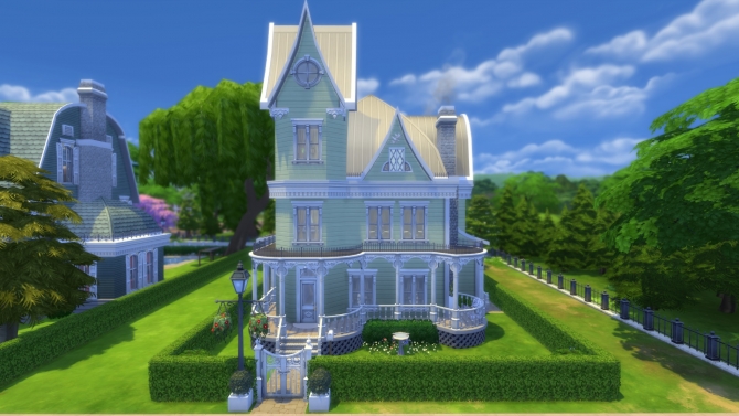 The Ludwig house by pollycranopolis at Mod The Sims » Sims 4 Updates