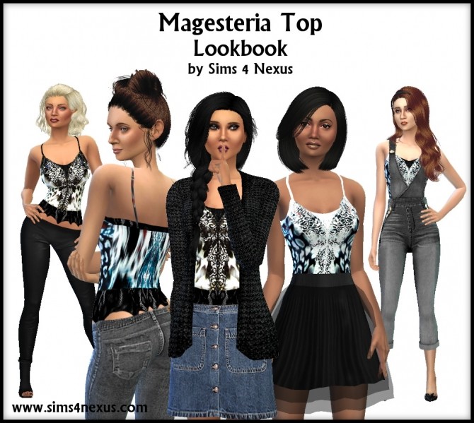 Sims 4 Magesteria 3 parts set by SamanthaGump at Sims 4 Nexus