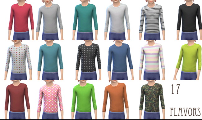 Sims 4 Layered shirt for males at ChiisSims – Chocolatte Sims