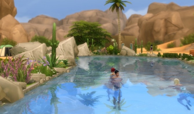 Sims 4 Swimming Lake by mrsyule at Mod The Sims