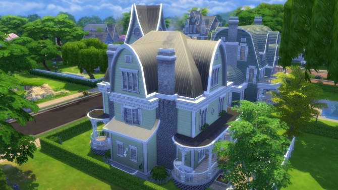 The Ludwig house by pollycranopolis at Mod The Sims » Sims 4 Updates