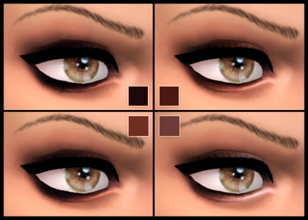 Smokey Eyeshadow by Shady at Mod The Sims