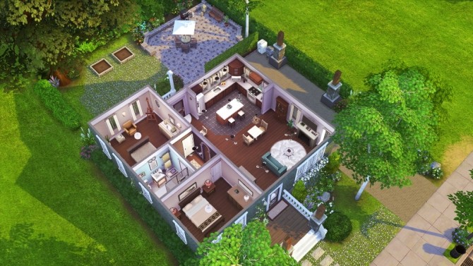 Sims 4 The Kilbourne house at Jenba Sims