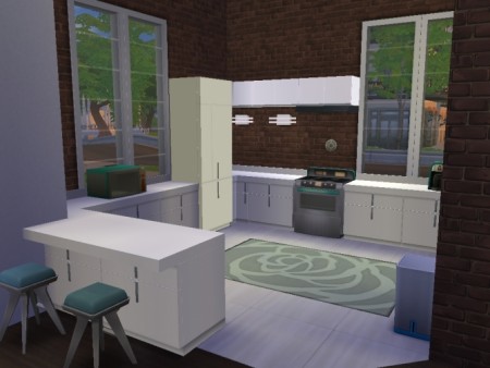 Family house with attic by lalucci at Mod The Sims » Sims 4 Updates