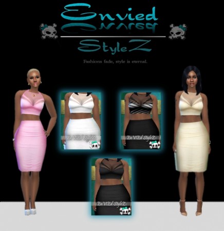 OG PS Part Sheer Top Outfit by MzEnvy20 at Mod The Sims