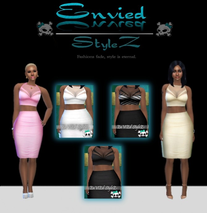 Sims 4 OG PS Part Sheer Top Outfit by MzEnvy20 at Mod The Sims