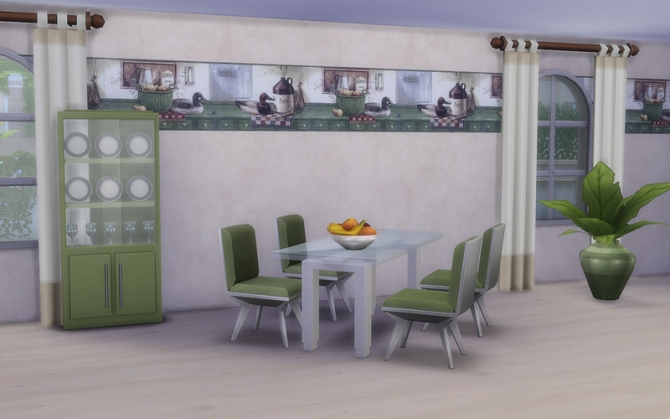 Favorite Kitchen Wall at ihelensims » Sims 4 Updates