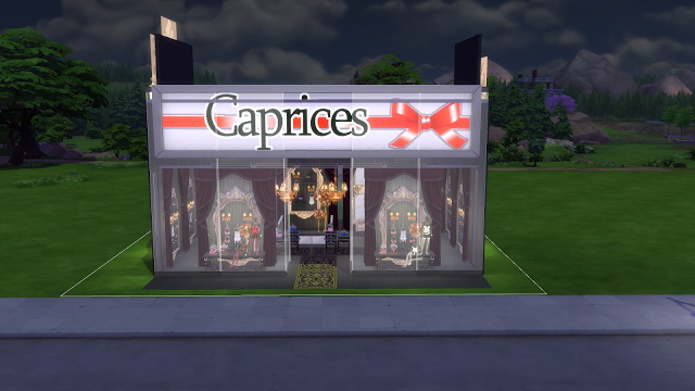Sims 4 LBD Lingerie store at La Boutique de Jean