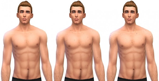 Sims 4 Body and Face Freckles at Simsontherope