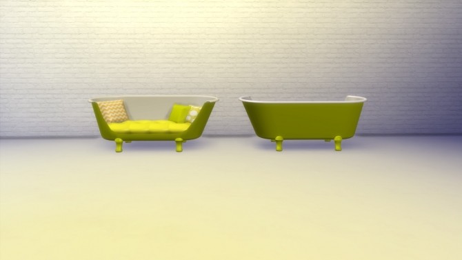 Sims 4 Bath Tub Sofa at Meinkatz Creations