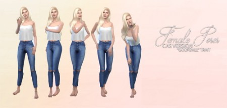 Female poses at Neverland Sims4