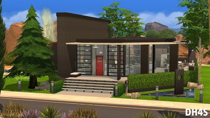 Sims 4 384th Wilson Street, Portland house by Samuel at DH4S