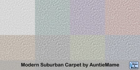 Modern Pastels Suburban Carpet by AuntieMame at Mod The Sims