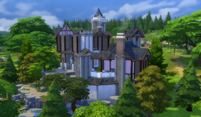 Sims 4 Rumanov Castle by Zagy at Mod The Sims