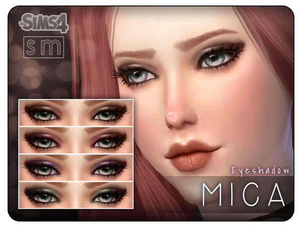 Sims 4 Mica Eyeshadow by Screaming Mustard at TSR