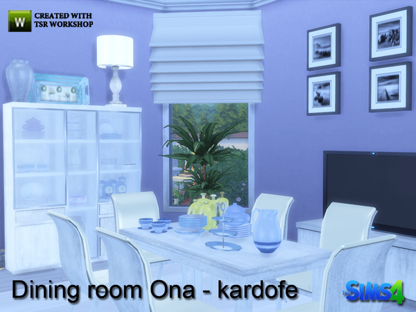 Sims 4 Ona diningroom by kardofe at TSR