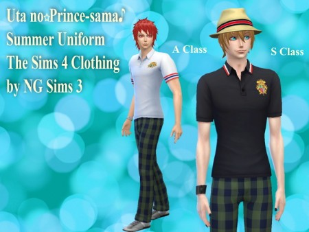 Uta no Prince-sama Cosplay Costumes at NG Sims3 » Sims 4 Updates