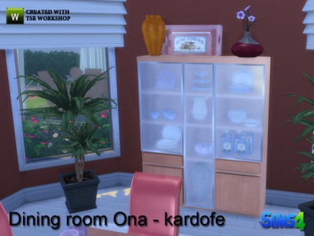 Ona diningroom by kardofe at TSR » Sims 4 Updates