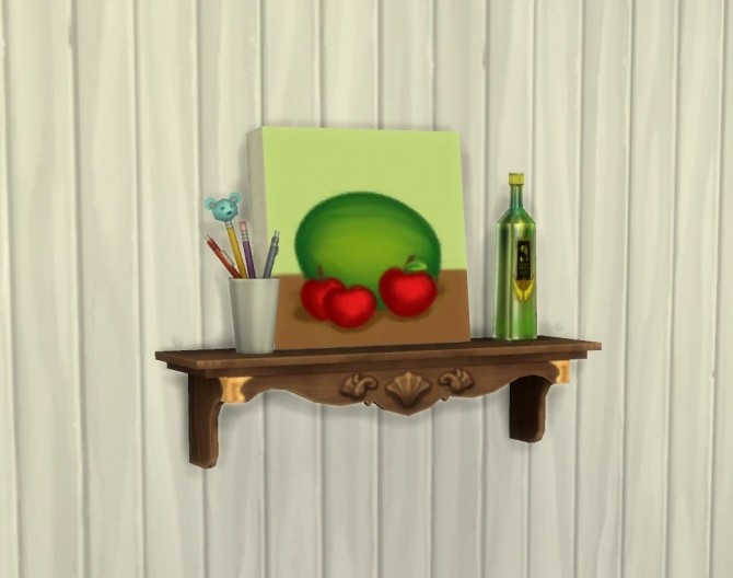 Sims 4 Painting Wall Holder Lean Anywhere by plasticbox at Mod The Sims