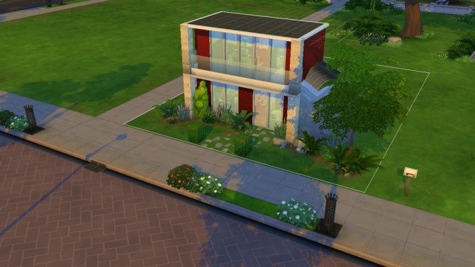 Sims 4 Containers Home by Kiroh at Mod The Sims