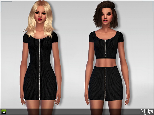 Sims 4 S4 Zippy Outfits by Margie at Sims Addictions