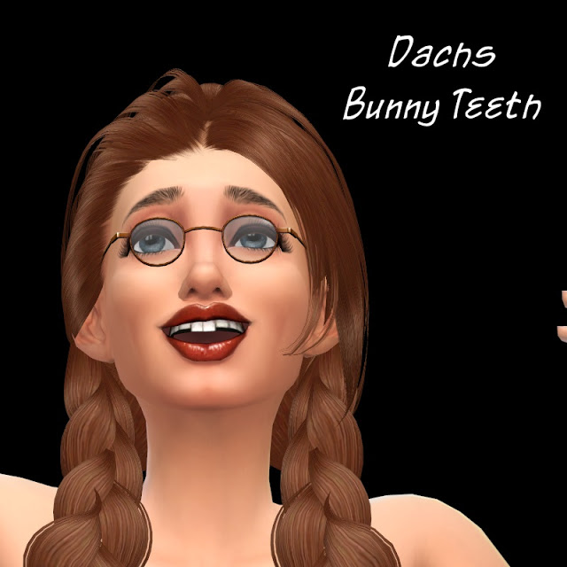 Sims 4 Bunny Teeth at Dachs Sims