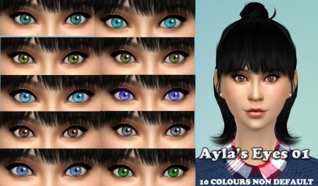 Eyes 01 Non-Default at Ayla’s Sims