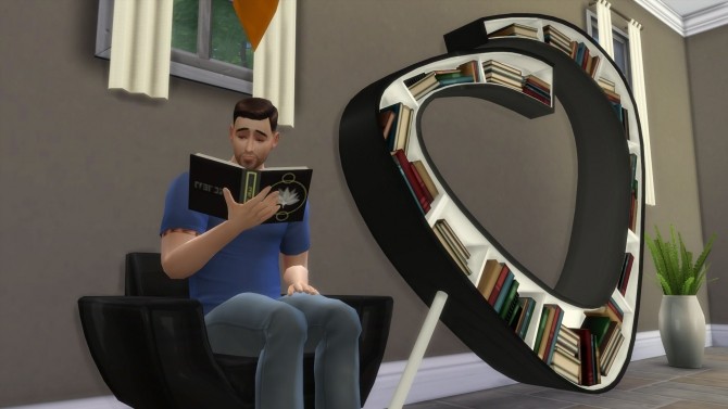 Sims 4 Atelier Bookworm Bookshelf by Fresh Prince at Mod The Sims