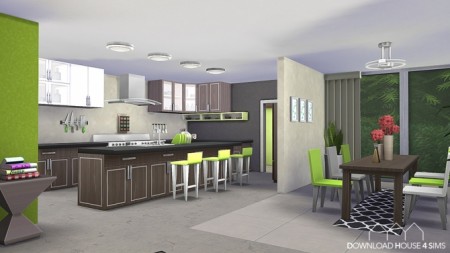 Lime Kitchen Green & Modern at DH4S