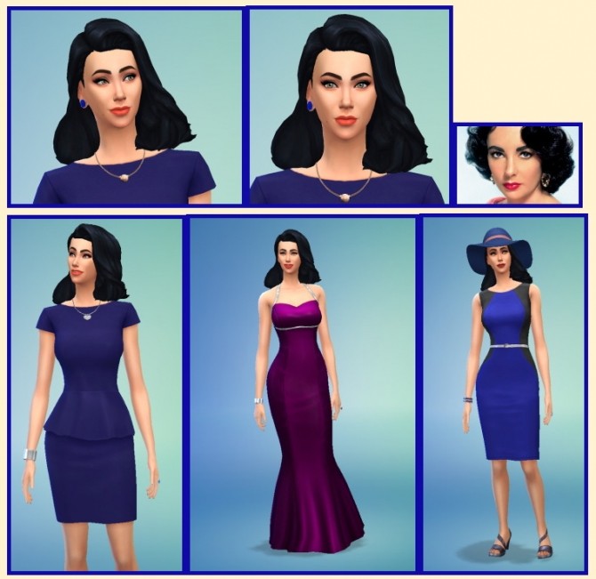 Sims 4 Elizabeth Taylor at Birksches Sims Blog
