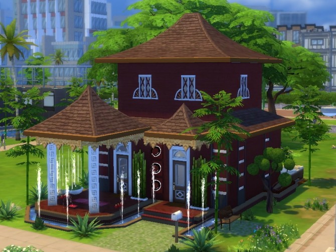 Sims 4 Feng Shui House II at Tatyana Name