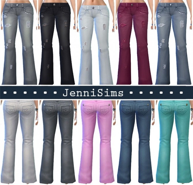 Sims 4 Bell Jeans at Jenni Sims