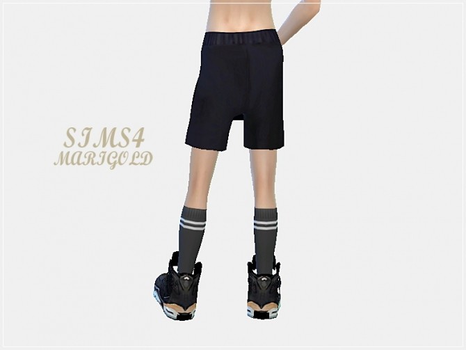 Sims 4 Male bandana shorts at Marigold