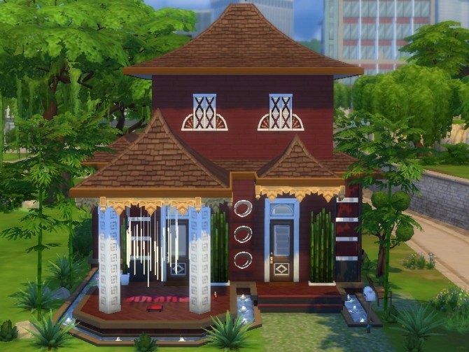 Sims 4 Feng Shui House II at Tatyana Name