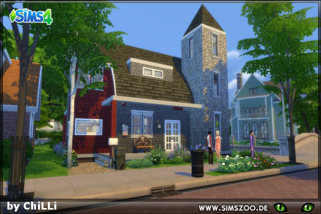Sims 4 Old Mill by ChiLLi at Blacky’s Sims Zoo