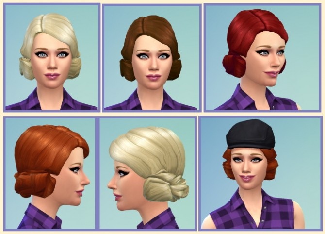 Sims 4 The 30s Hair at Birksches Sims Blog