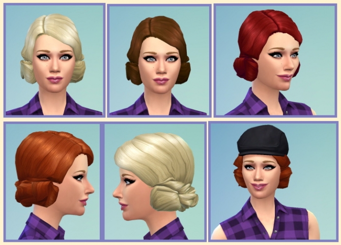 The 30s Hair at Birksches Sims Blog » Sims 4 Updates
