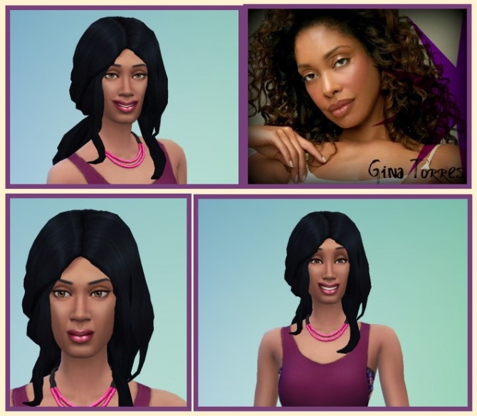 Sims 4 Gina Torres at Birksches Sims Blog