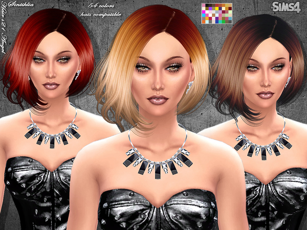 Sims 4 Hair s21 Angel by Sintiklia at TSR