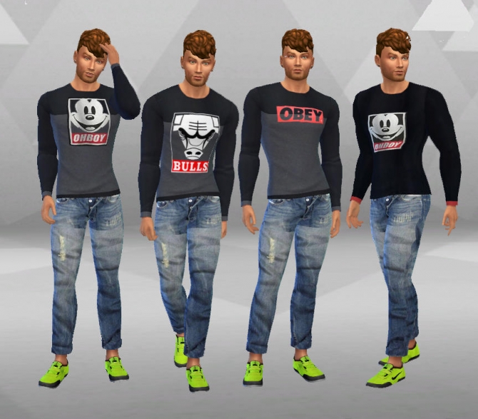 Designer fashion for males at sTudio MbMs4 » Sims 4 Updates