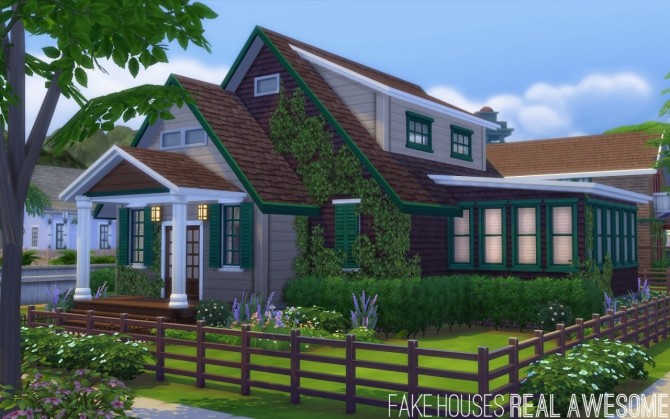 Sims 4 Felicity’s House at Fake Houses Real Awesome