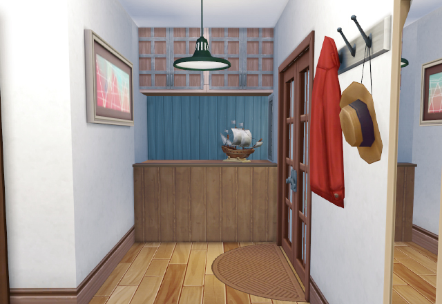 Sims 4 Gable house at Imadako