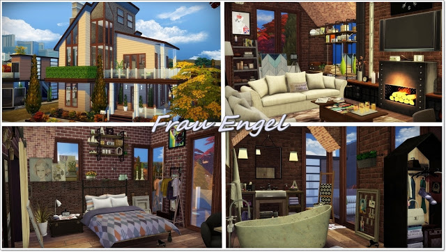 Sims 4 Autumn Street 129 house at Frau Engel