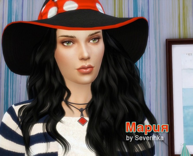 Sims 4 Maria at Sims by Severinka