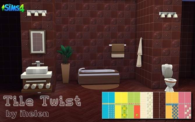 Sims 4 Tile Twist at ihelensims