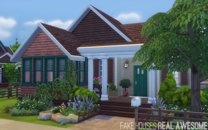 Nora’s House at Fake Houses Real Awesome » Sims 4 Updates