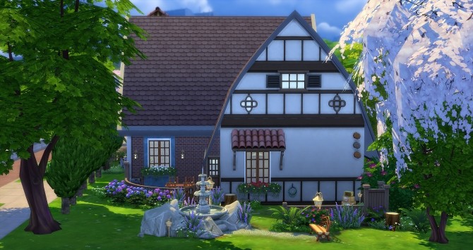 Sims 4 Tinker Bell house at Studio Sims Creation