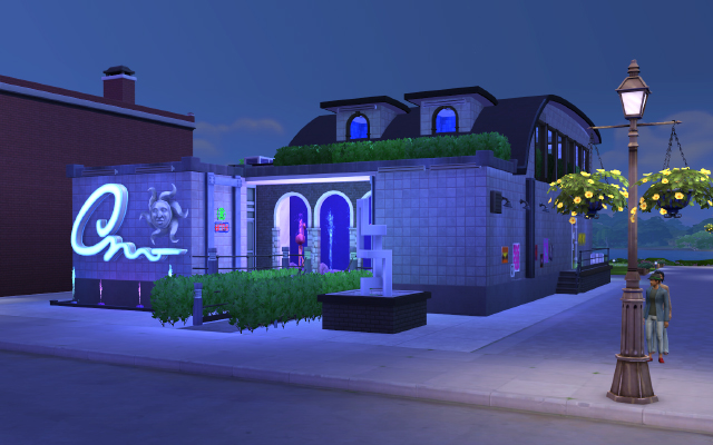 Sims 4 Blue Night Club at Imadako