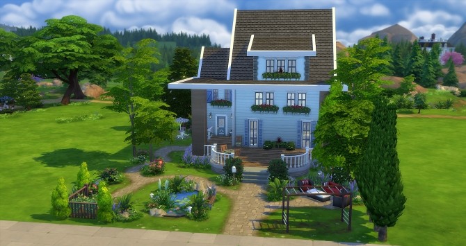 Sims 4 Anthea house at Studio Sims Creation